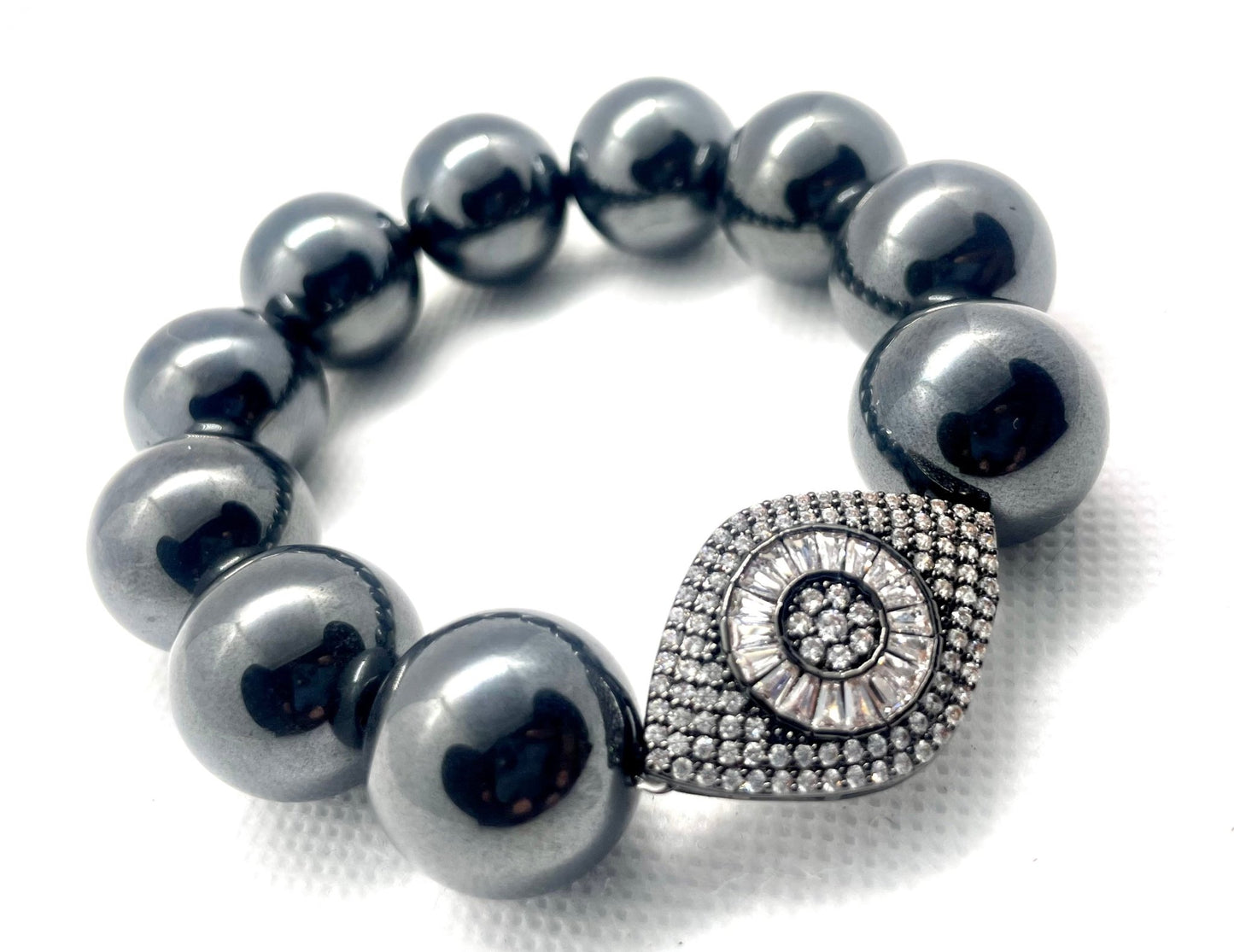 Third Eye Hematite Bracelet - Organicmansion.com