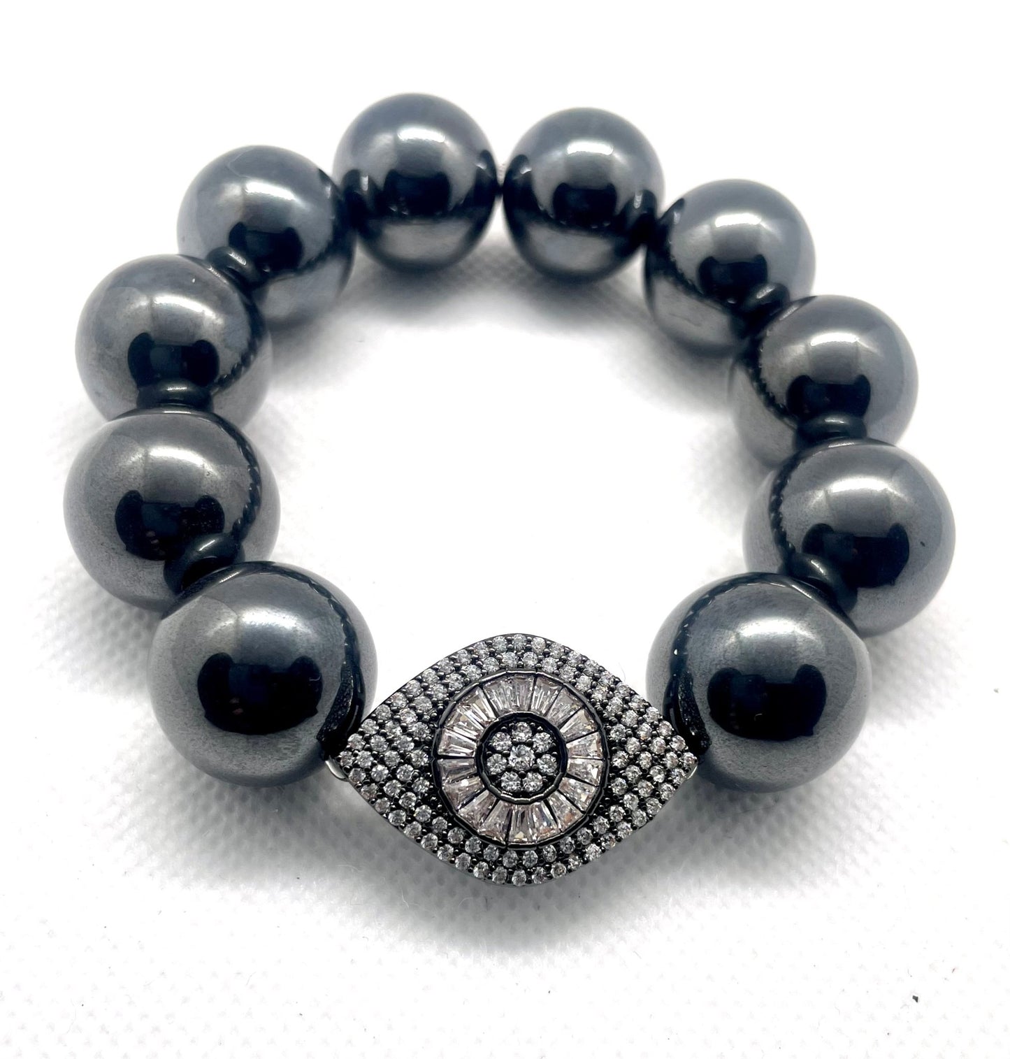 Third Eye Hematite Bracelet - Organicmansion.com